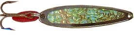 Блесны фирмы bay de noc. Расцветка Black Ice